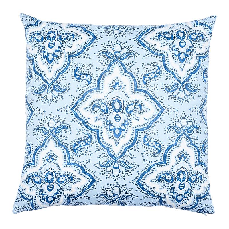 Schumacher Amalia Medallion 22" Pillow For Sale