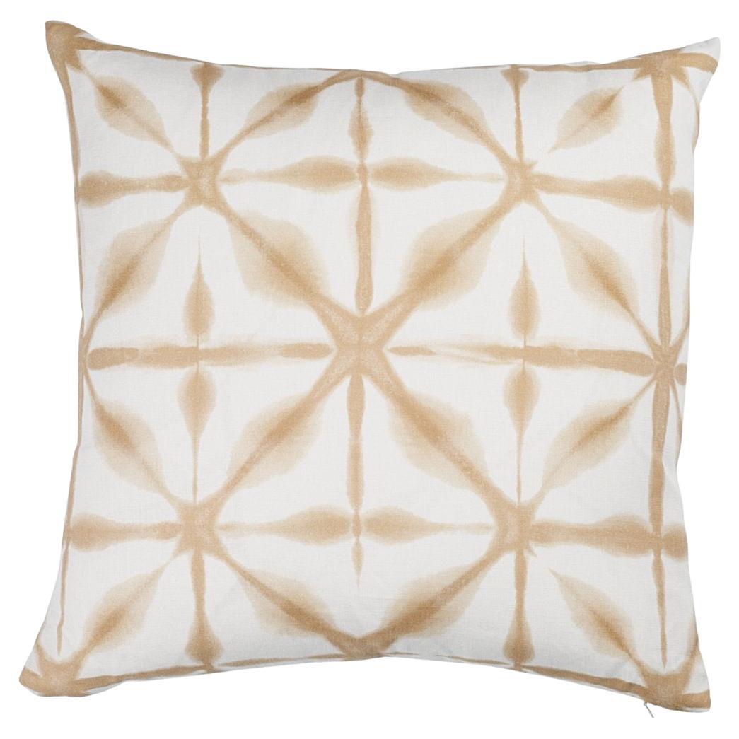 Schumacher Andromeda 18" Pillow In Sand For Sale