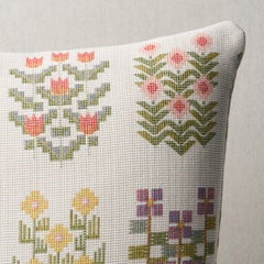 Annika Floral Tapestry Pillow 18 "