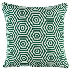 Schumacher Bees Knees I/O 20" Pillow in Emerald