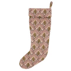Schumacher Blair Silk Epingle Christmas Stocking