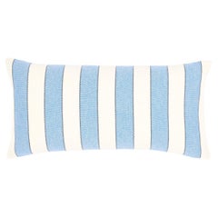 Schumacher Blumont I/O in Blue 24" x12" Pillow