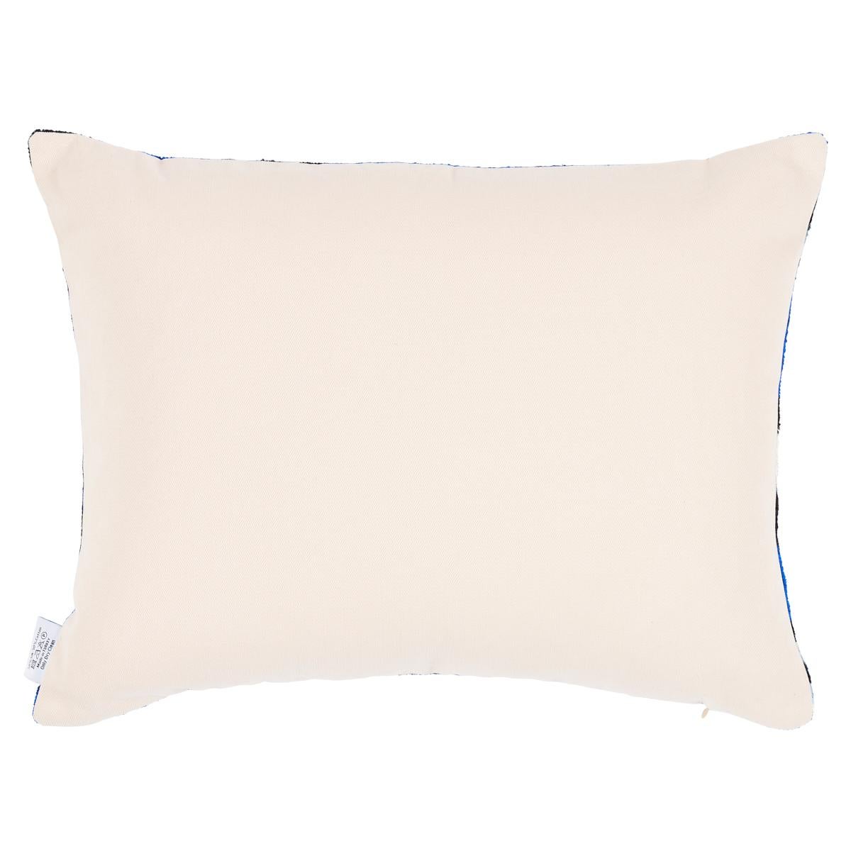The Bodrum Silk Velvet Pillow by Les Ottomans features handwoven fabric with a knife edge finish. Les Ottomans pillows are handmade in Istanbul, juxtaposing the traditional patterns of Turkey with a wide range of contemporary colors, designs and