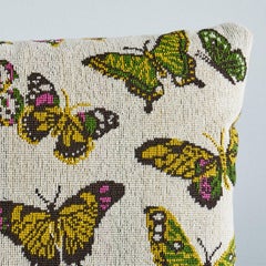 Schumacher Butterfly Epingle Pillow In Spring