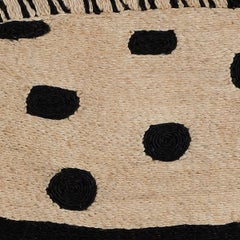 Schumacher by Charlap Hyman & Herrero Trucha Rug Large in Natural & Black