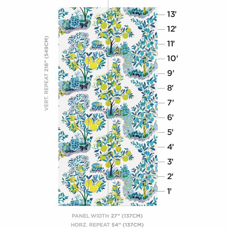 Based on an archival 1947 Josef Frank print, this hand-drawn pattern bears the designer’s signature modernity, whimsy, and warmth. 

2 panel set 

Panel Width: 27