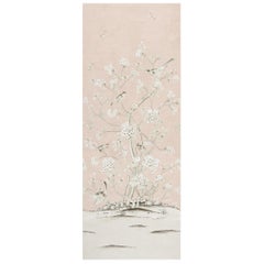 Schumacher by Mary McDonald Chinois Palais Wallpaper Mural in Blush