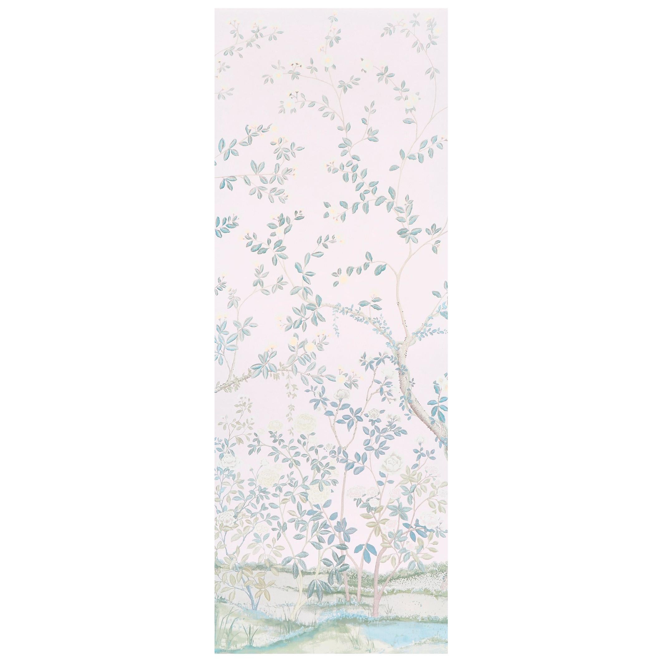 Schumacher von Miles Redd Madame de Pompadour Wandteppich in Blau