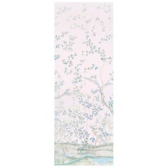 Schumacher by Miles Redd Madame de Pompadour Wallpaper Mural in Blush