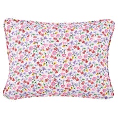 Schumacher Calico in Spezzatura 16" x 12" Lumbar Pillow