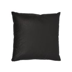 Schumacher Cecil Cotton Chintz Black Yellow Stone White Pillow