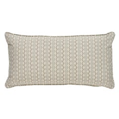 Centipede Stripe Pillow in Pumice, 24x12"