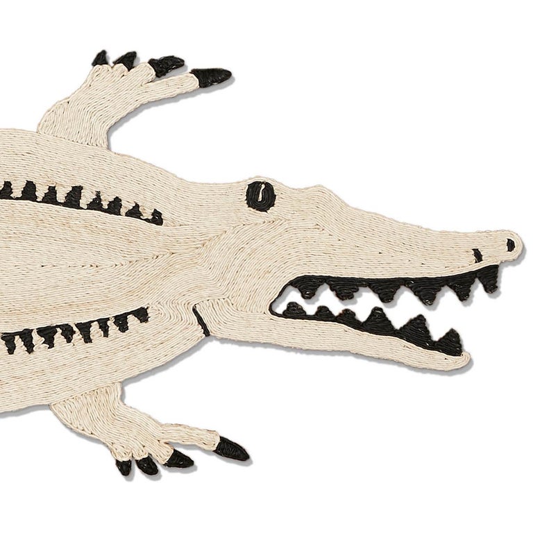 Schumacher Charlap Hyman and Herrero Crocodrilo Crocodile Black Natural