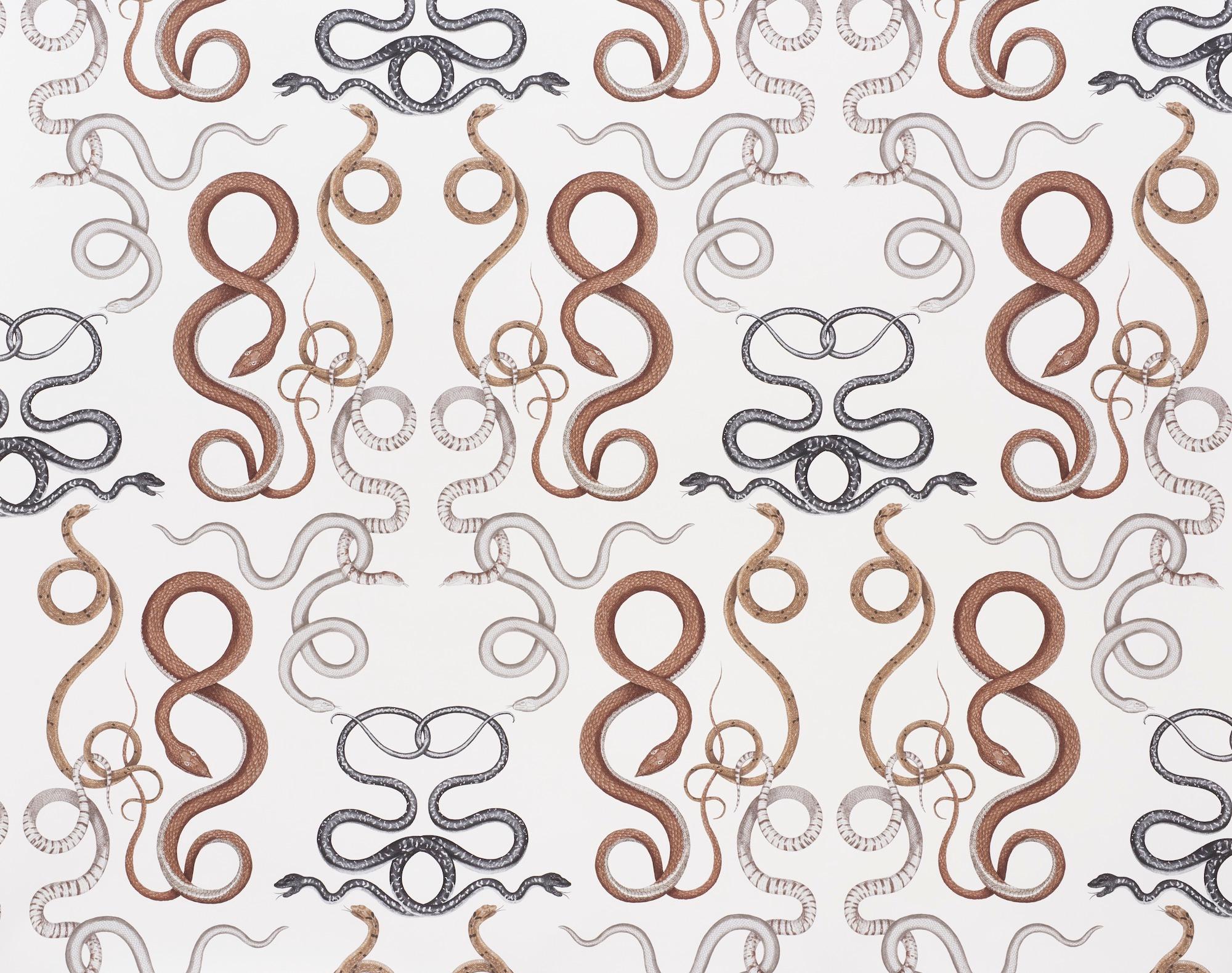 With its Cascade of hand-drawn, intertwining snakes, Giove invokes one of the oldest mythological symbols.

Since Schumacher was founded in 1889, our family-owned company has been synonymous with style, taste, and innovation. A passion for luxury