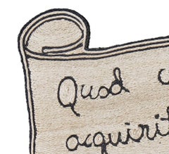 Schumacher by Charlap Hyman & Herrero Proverbio Rug in Natural & Black