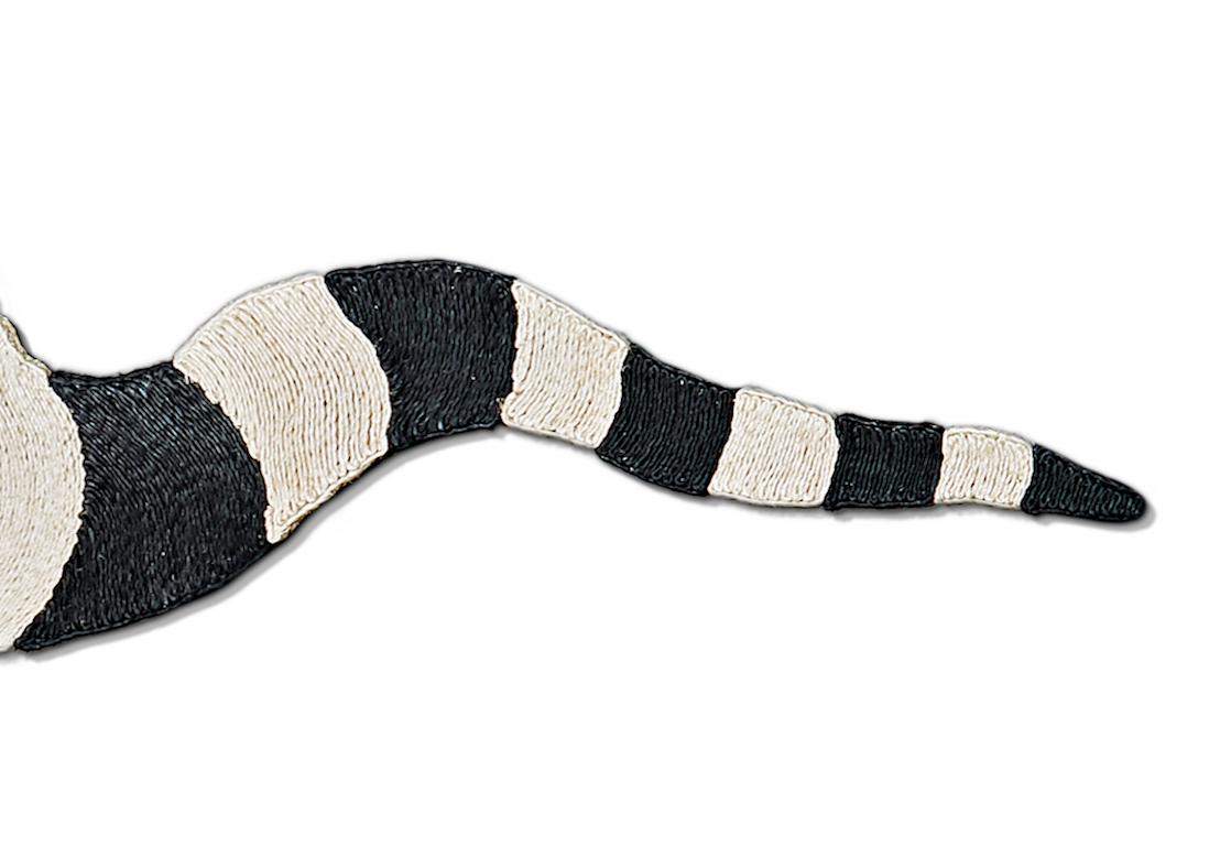 hand woven snake rug