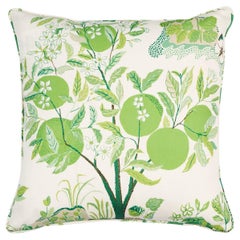 Schumacher Citrus Garden I/O in Leaf 22" Pillow