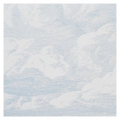 Schumacher Cloud Toile Wallpaper in Mineral