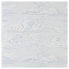 Schumacher Cloud Toile Tapete in Mineral