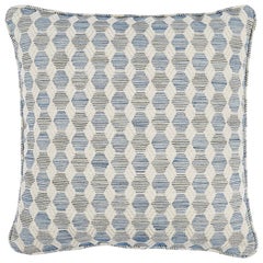 Almohada Schumacher Coquina 18" Azul