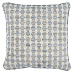 Almohada Schumacher Coquina 22" Azul