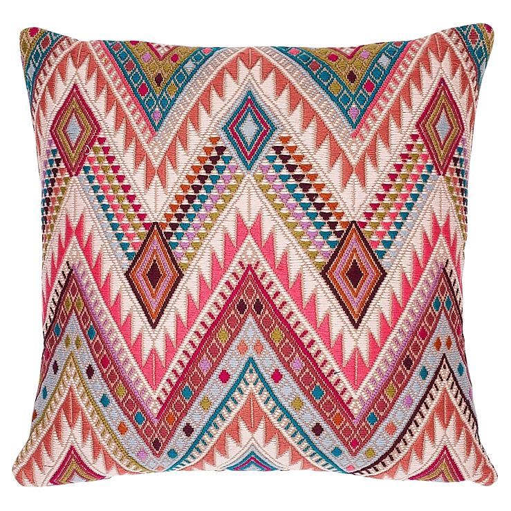 Schumacher Coyolate in Nougat 18" Pillow