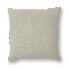 Schumacher Crewel Garden Pillow in Multi