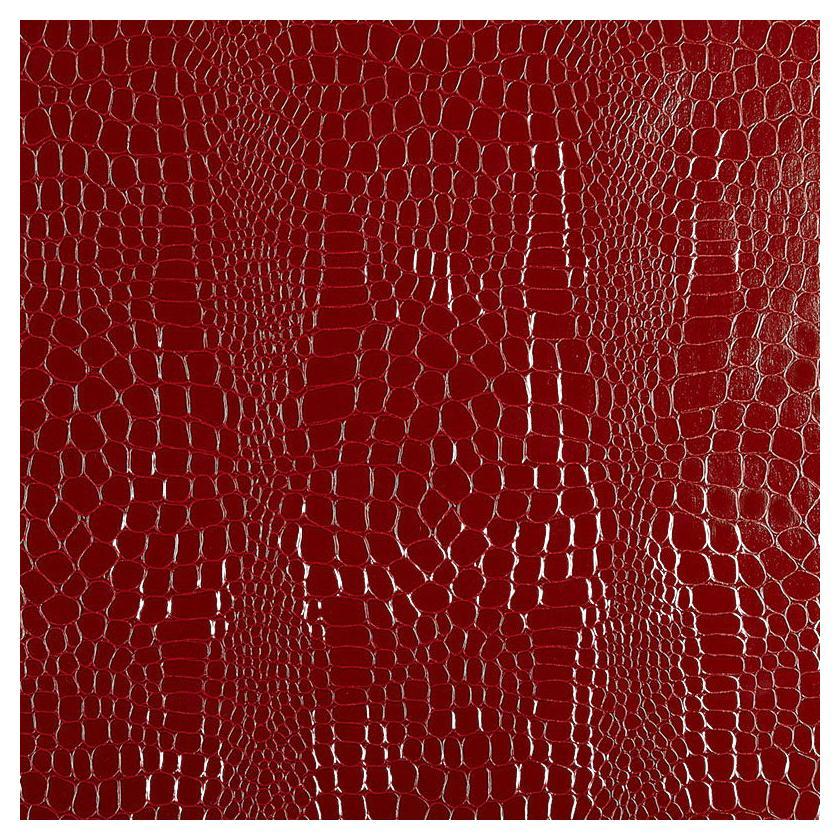 Papier peint en crocodile Schumacher In Crimson