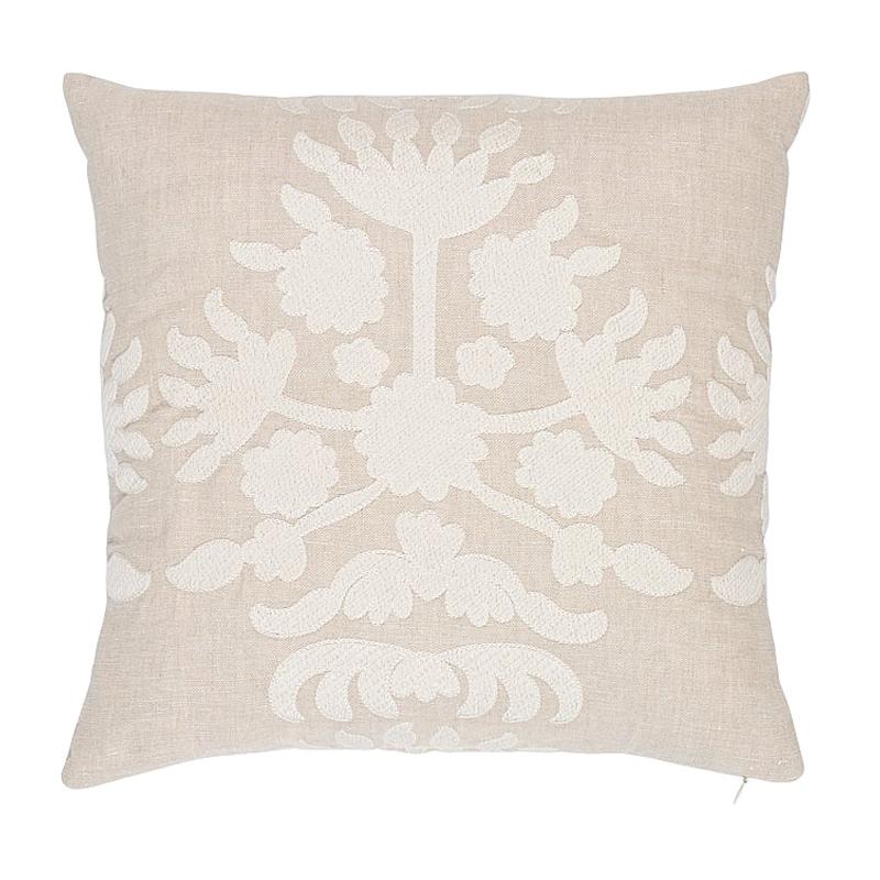 Schumacher Cybele Embroidery Pillow