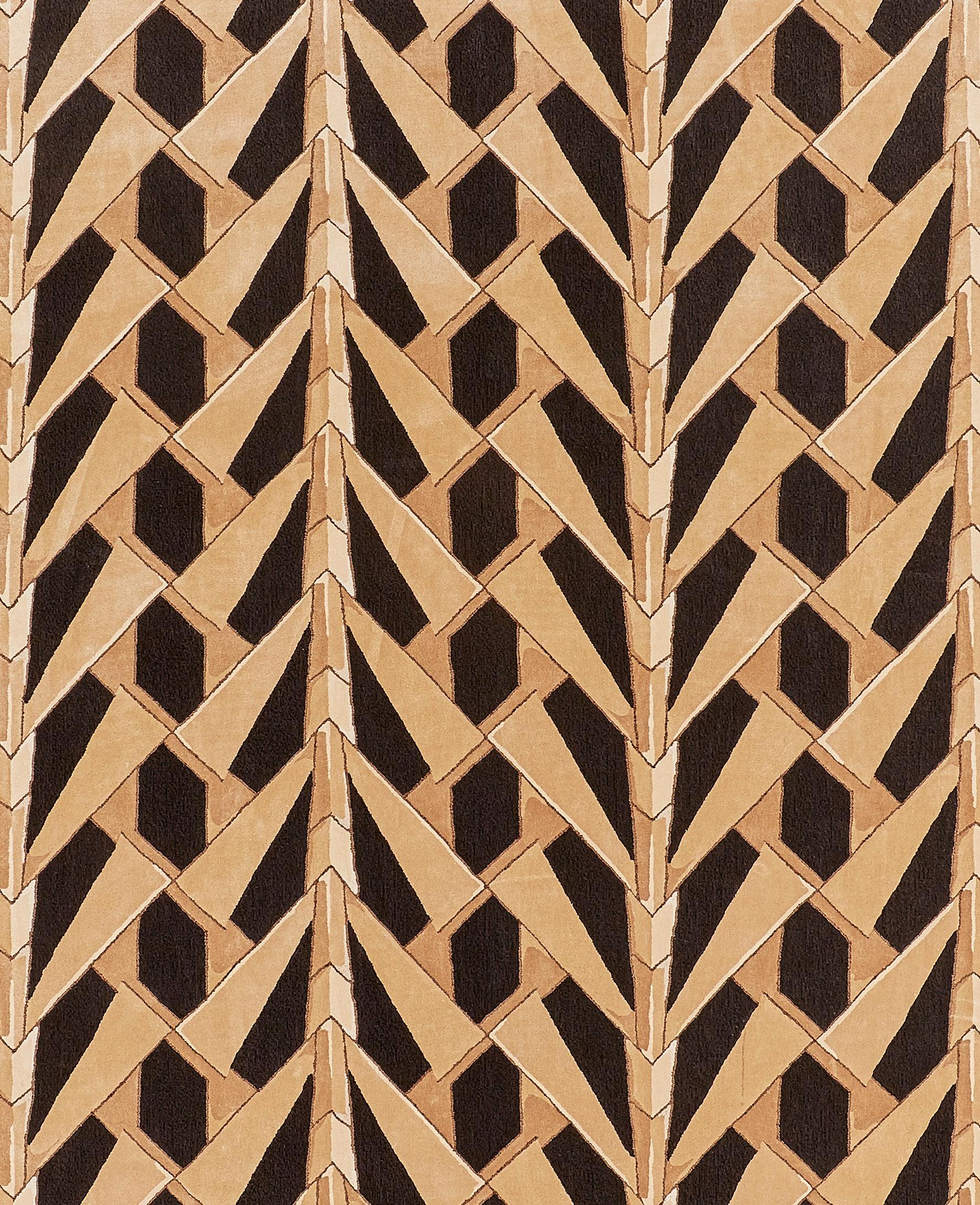 bamboo print rug