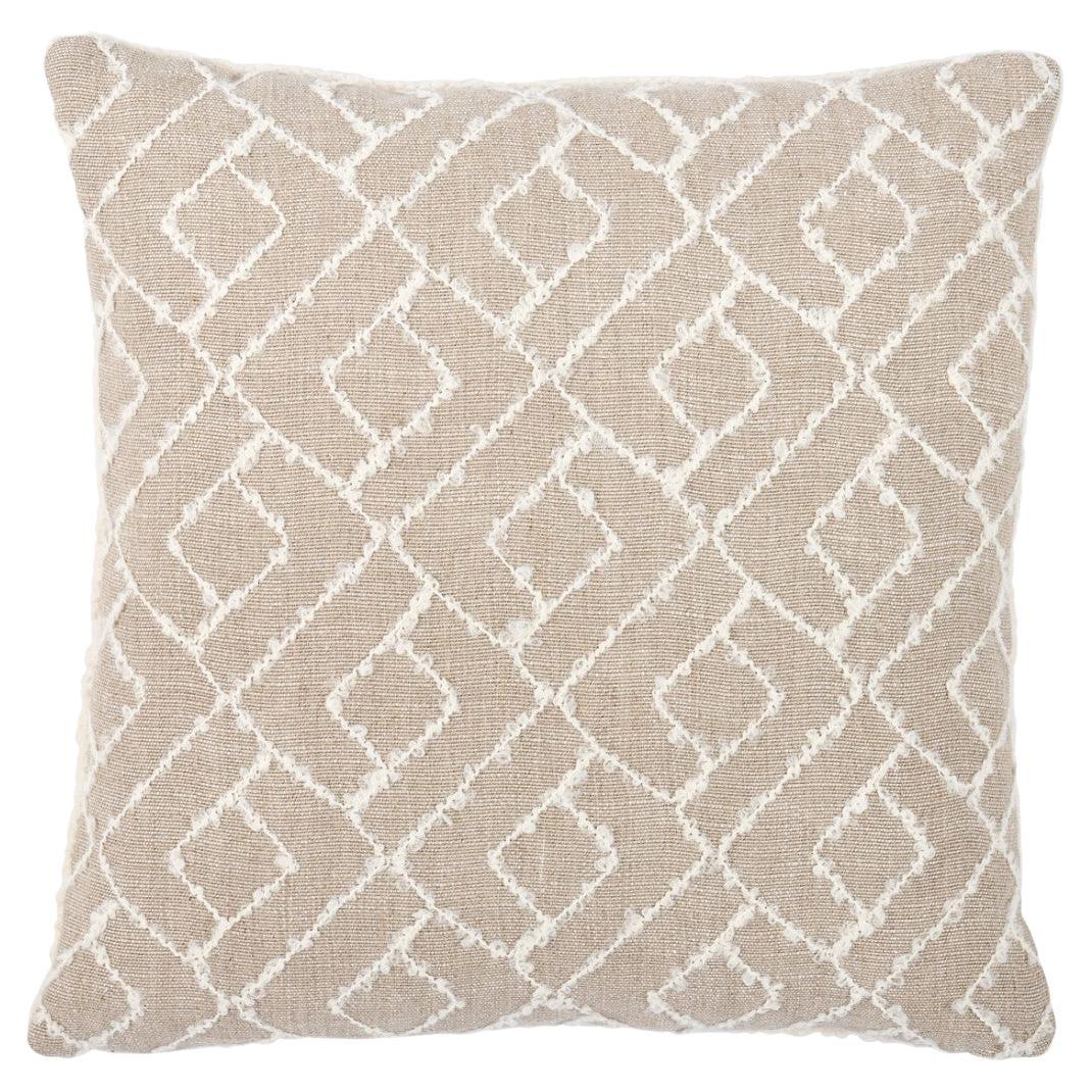 Schumacher Durant in Natural 20" Pillow For Sale