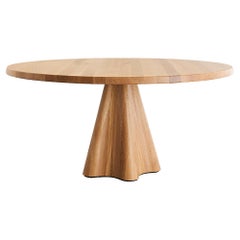 Schumacher Editions Stella 54" Dining Table in Natural Matte