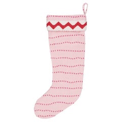 Schumacher Elodie Embroidery Christmas Stocking 