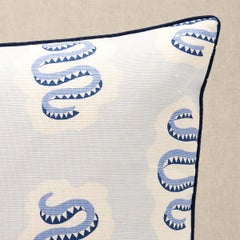 Schumacher Elsa 20x14" Pillow in Moonstone