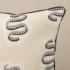 Schumacher Elsa 20x14" Pillow in Sandstone