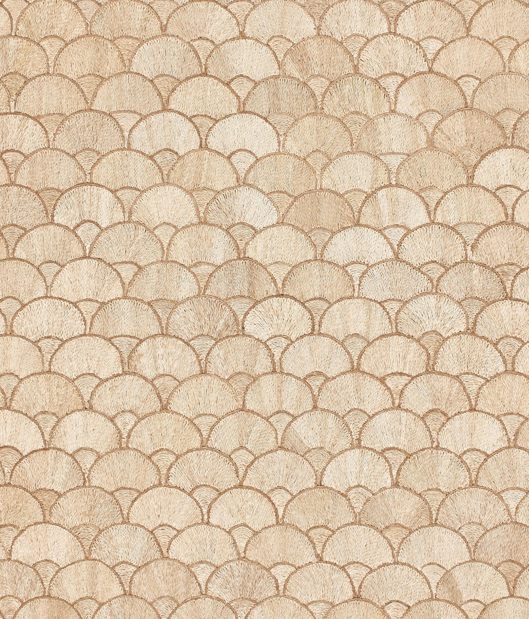 Inspired by graphic Art Deco motifs, the Raleigh Collection features a fabulous range of hand-coiled abaca designs with unparalleled artistry and incomparable quality. From tonal geometrics to colorful medallion patterns, these extraordinary