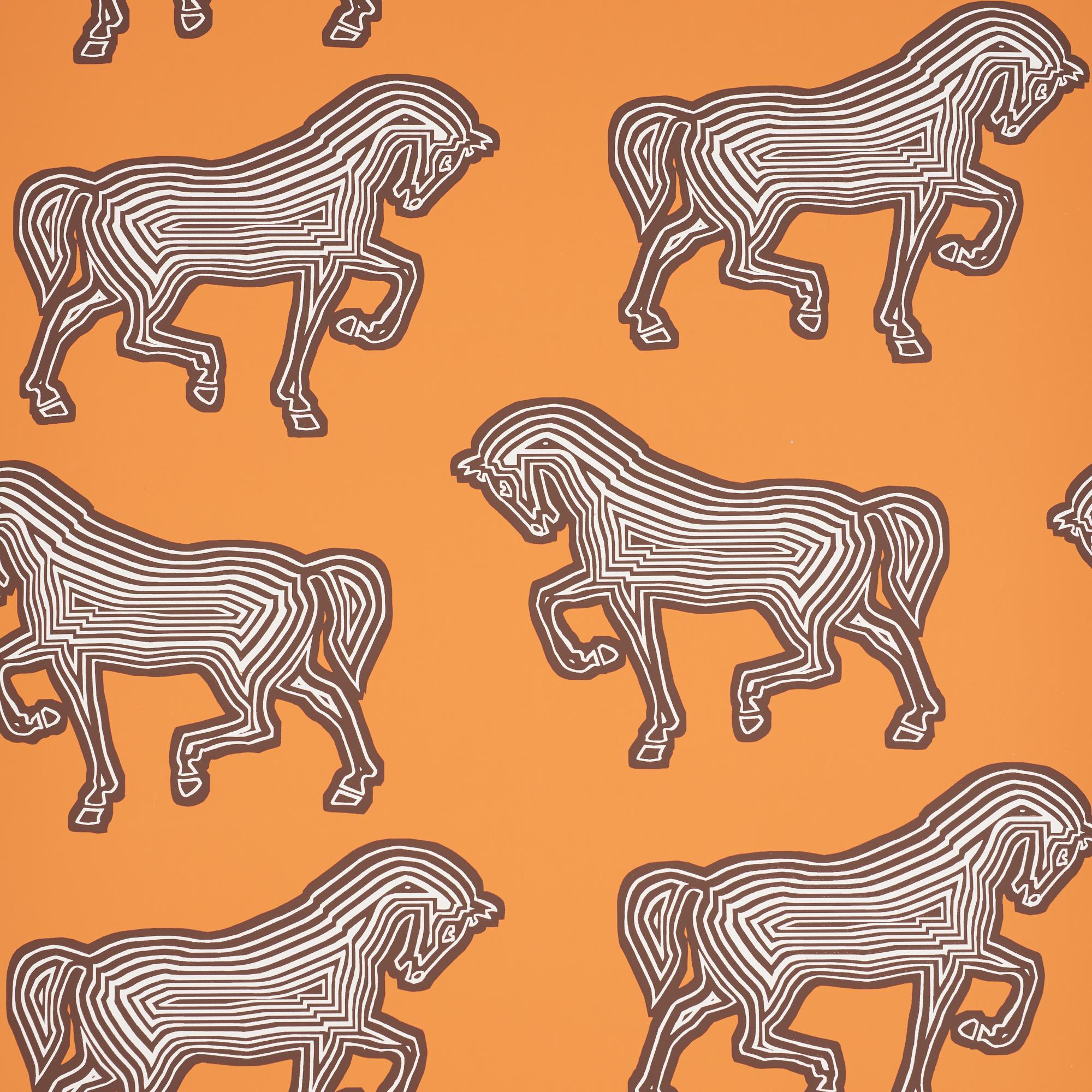 Equally at home in traditional and modern schemes, this chic, graphic pattern adds equestrian flair to any room.

Since Schumacher was founded in 1889, our family-owned company has been synonymous with style, taste, and innovation. A passion for