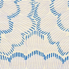 Papel pintado Schumacher Pluma Bloom Sisal En Glicinia