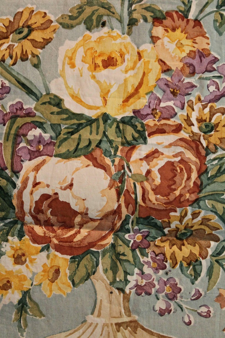 Schumacher Four Yards of Vintage Chintz, Original Chandler Price Tag ...