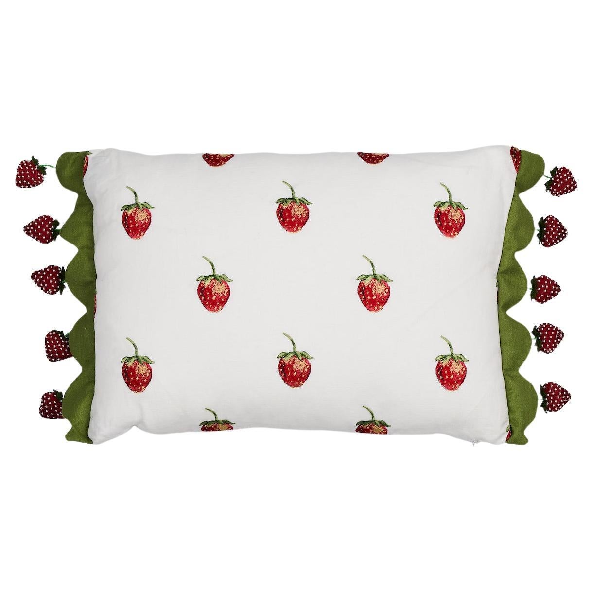 Schumacher Freshie Fresh 18x12" Pillow in Ivory