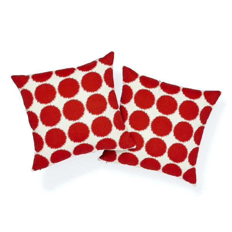 Modern Fuzz II I/O Pillow in Red, 18