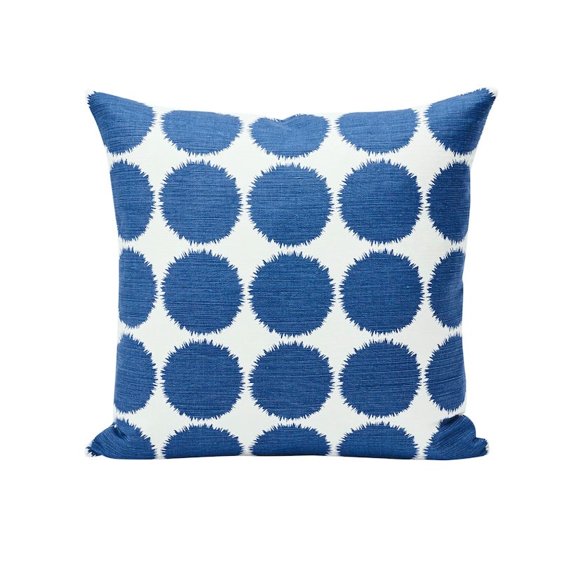 Fuzz Pillow in Navy, 18" For Sale