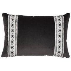 Almohada Schumacher Gainsborough Terciopelo Cuervo
