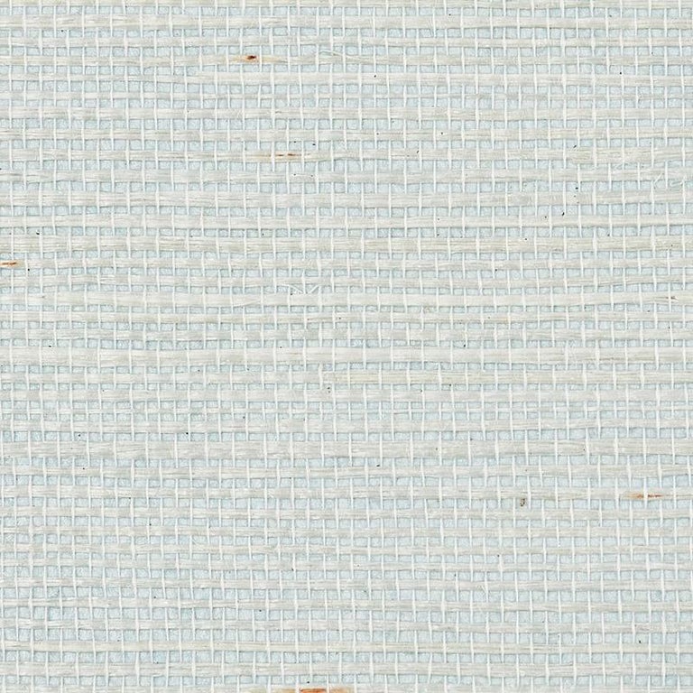 Schumacher Haruki Sisal Wallpaper In Mineral For Sale at 1stDibs