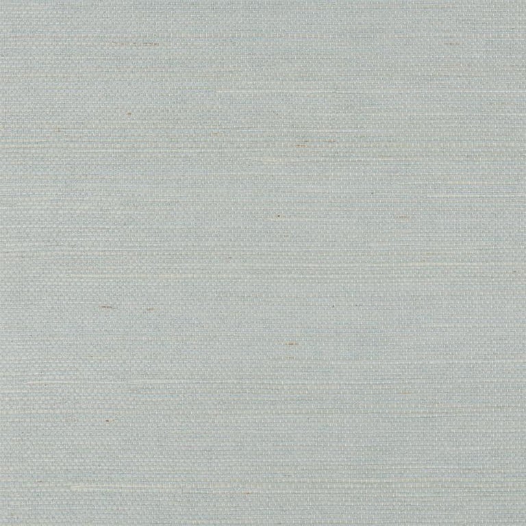 Schumacher Haruki Sisal Wallpaper In Mineral For Sale at 1stDibs
