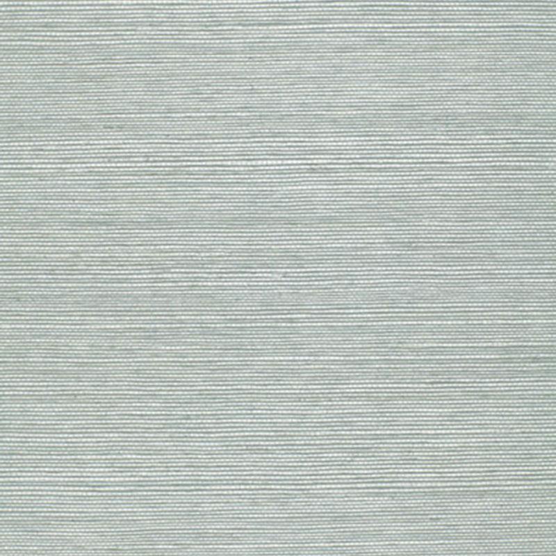 Schumacher Haruki Sisal Wallpaper In Robin's Egg For Sale