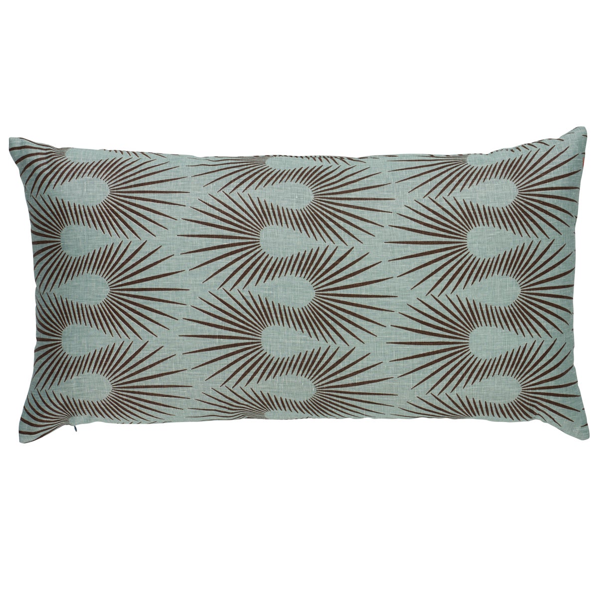 Hedgehog Pillow in Duck Egg Brown, 27x14"