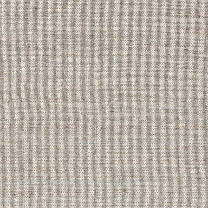 Schumacher Hemp Shimmer Wallpaper In Silver Shimmer