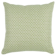 Schumacher Hickox Indoor Outdoor 18" Pillow in Green