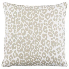 Almohada Schumacher Iconic Leopard 22" de lino